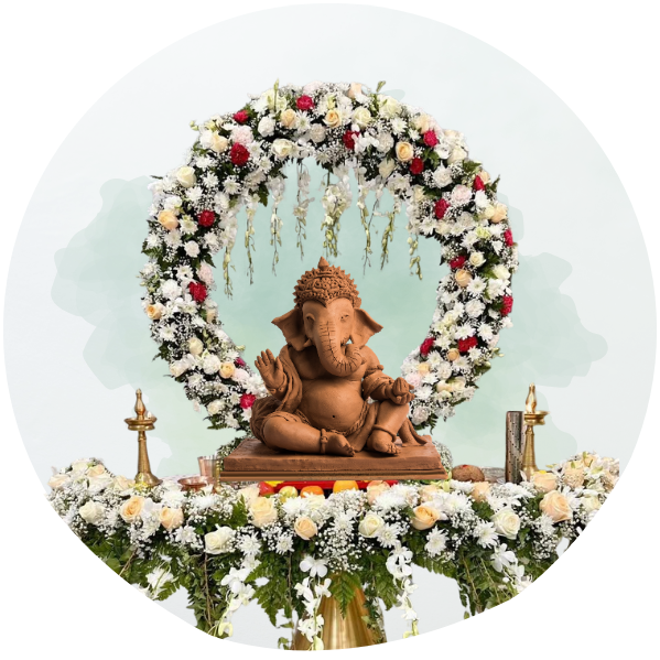 Ganpati Makar & Decor