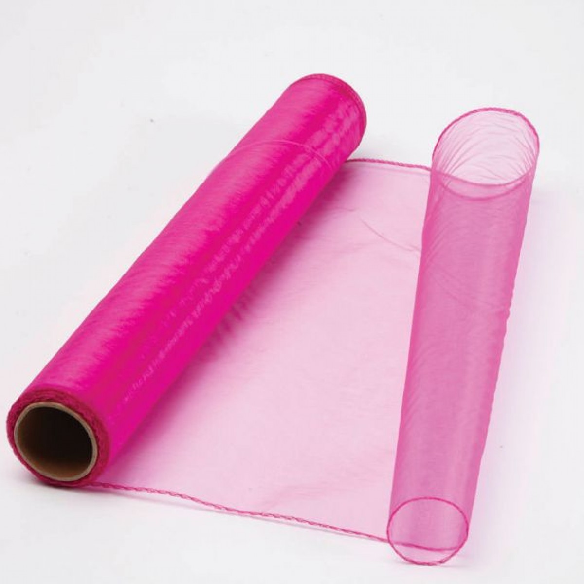 7106 Cyelamen 38cmx9m Organza Fabric - 1 Roll 