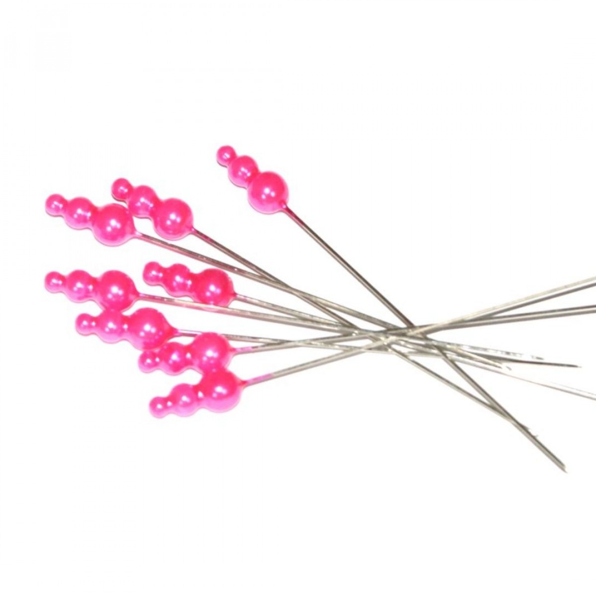 4128 Triple Pearl Pin Strong Pink 3inch 72 Pins