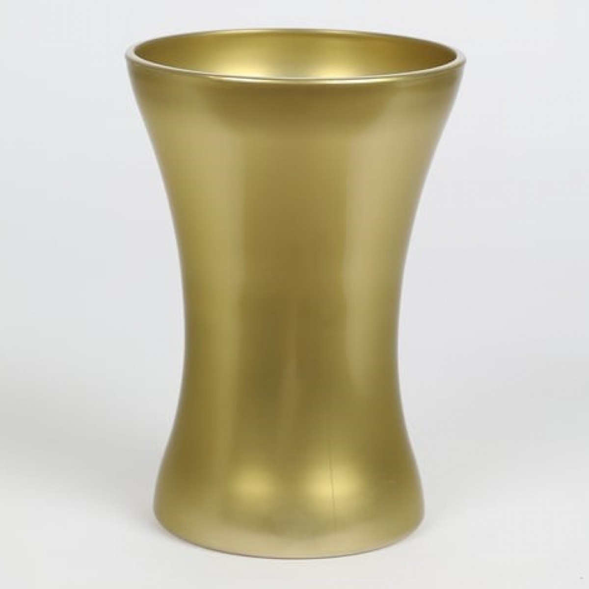 5121 Hantied Gold 14x20cm Acrylic Vase - 1 No