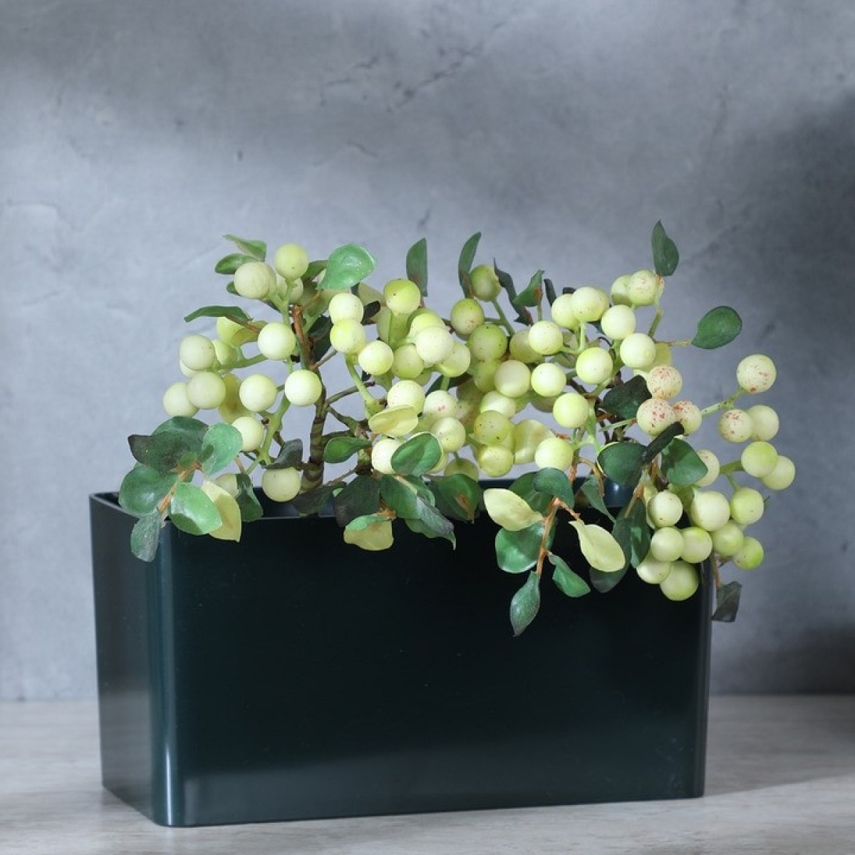 5136 Rectangular Tray Green 20x10x10cm - 1 No