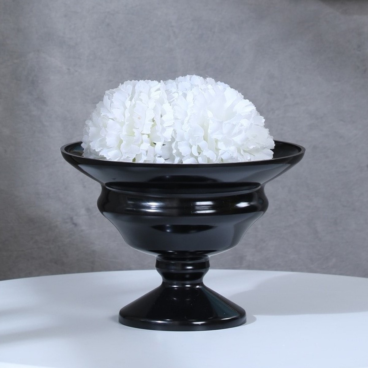 5139 Liad Bowl Black 18x13cm Acrylic Container - 1 No