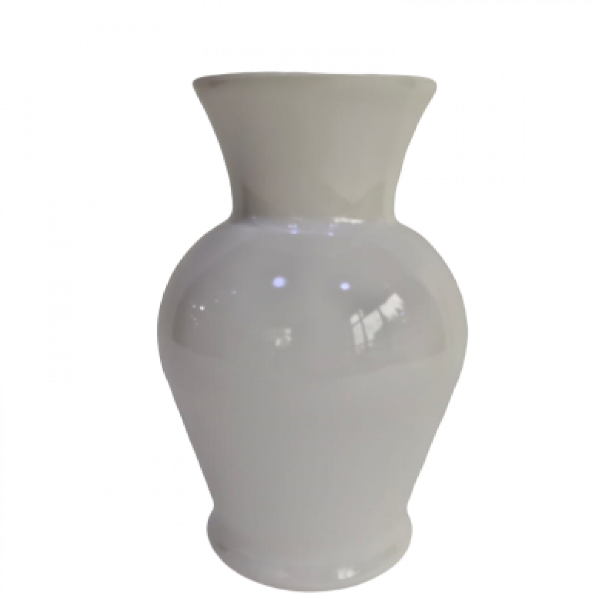 5145 Classic Urn White 8.5x18cm Acrylic Vase - 1 No