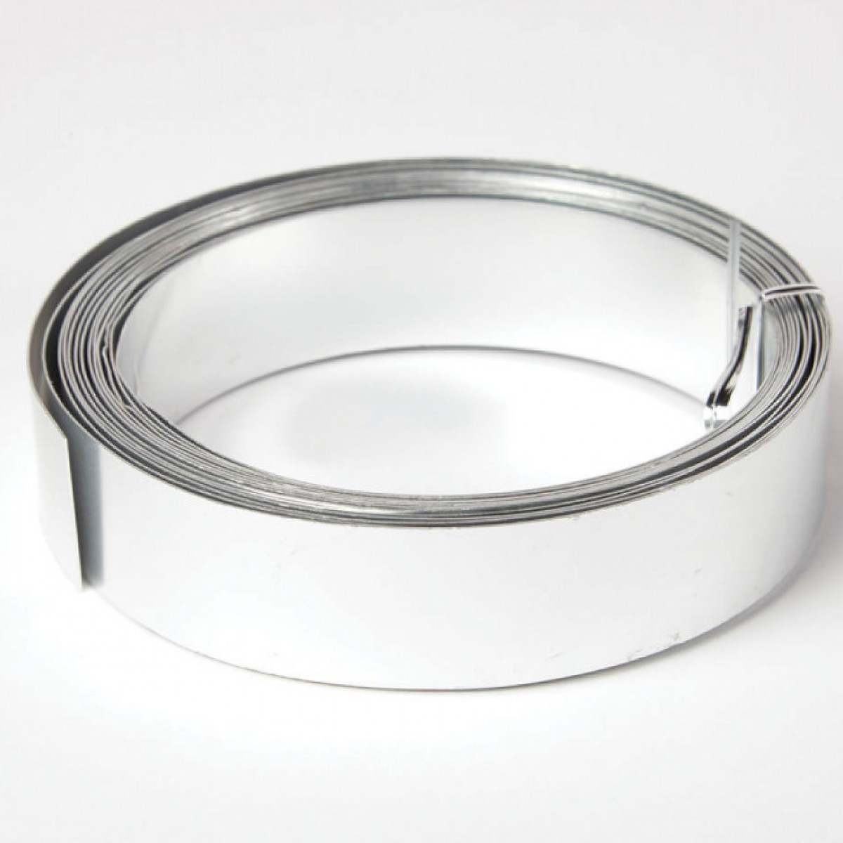 4032 Flat Aluminium Wire Silver 30mmx0.5mmx5m 1 No