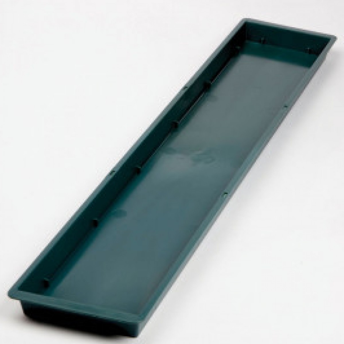 5402 Double Brick Plastic Tray Green - 10 No