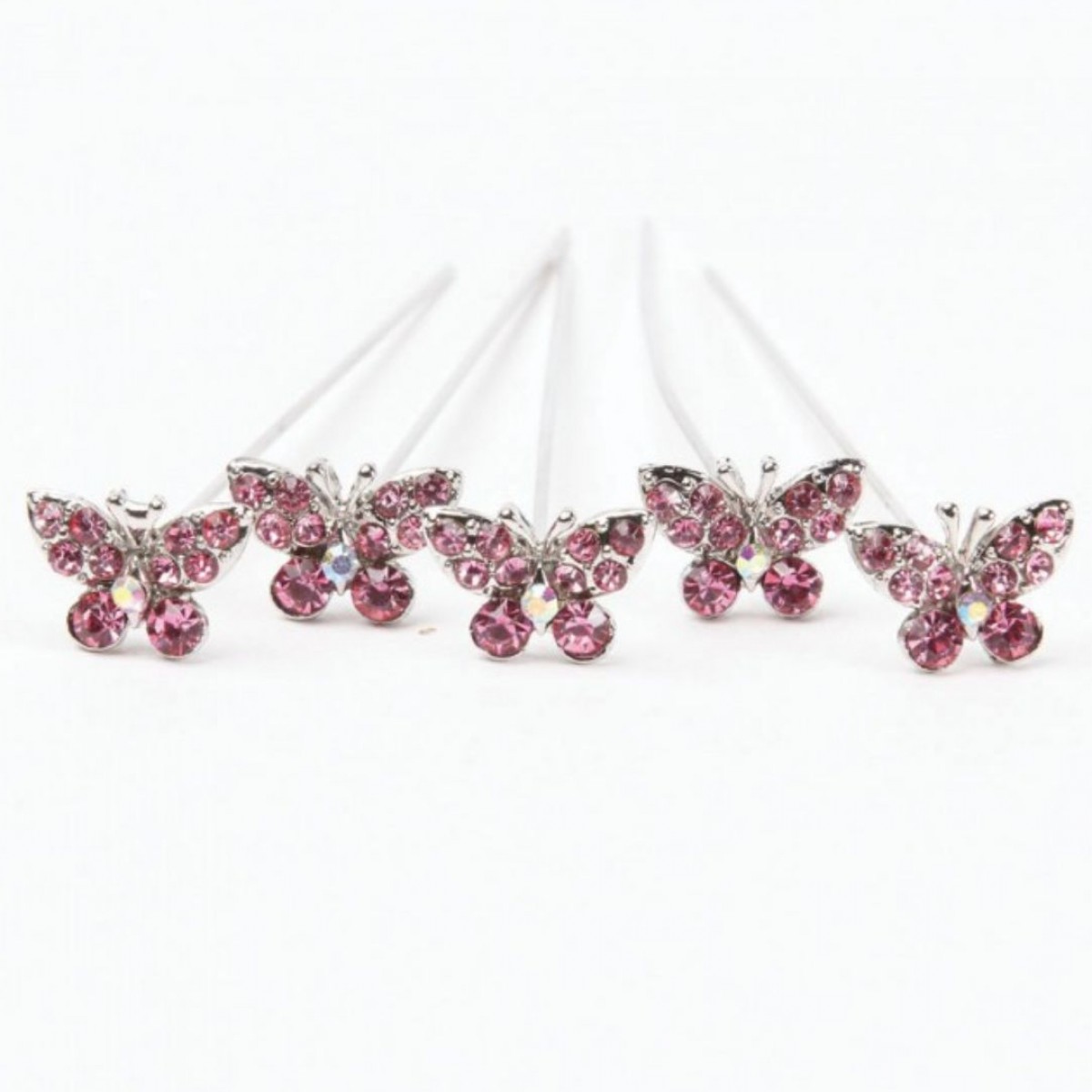 4184 Karas Kisses Butterfly Pink 10mmx8cm 5 Pins