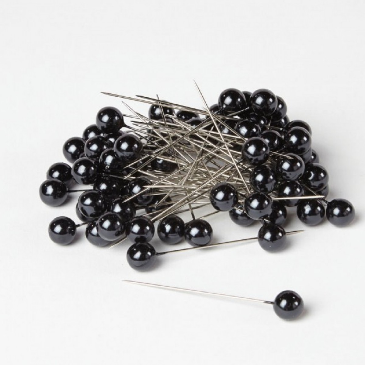 4145 Pearl Pin Black 1.5inch 144 Pins