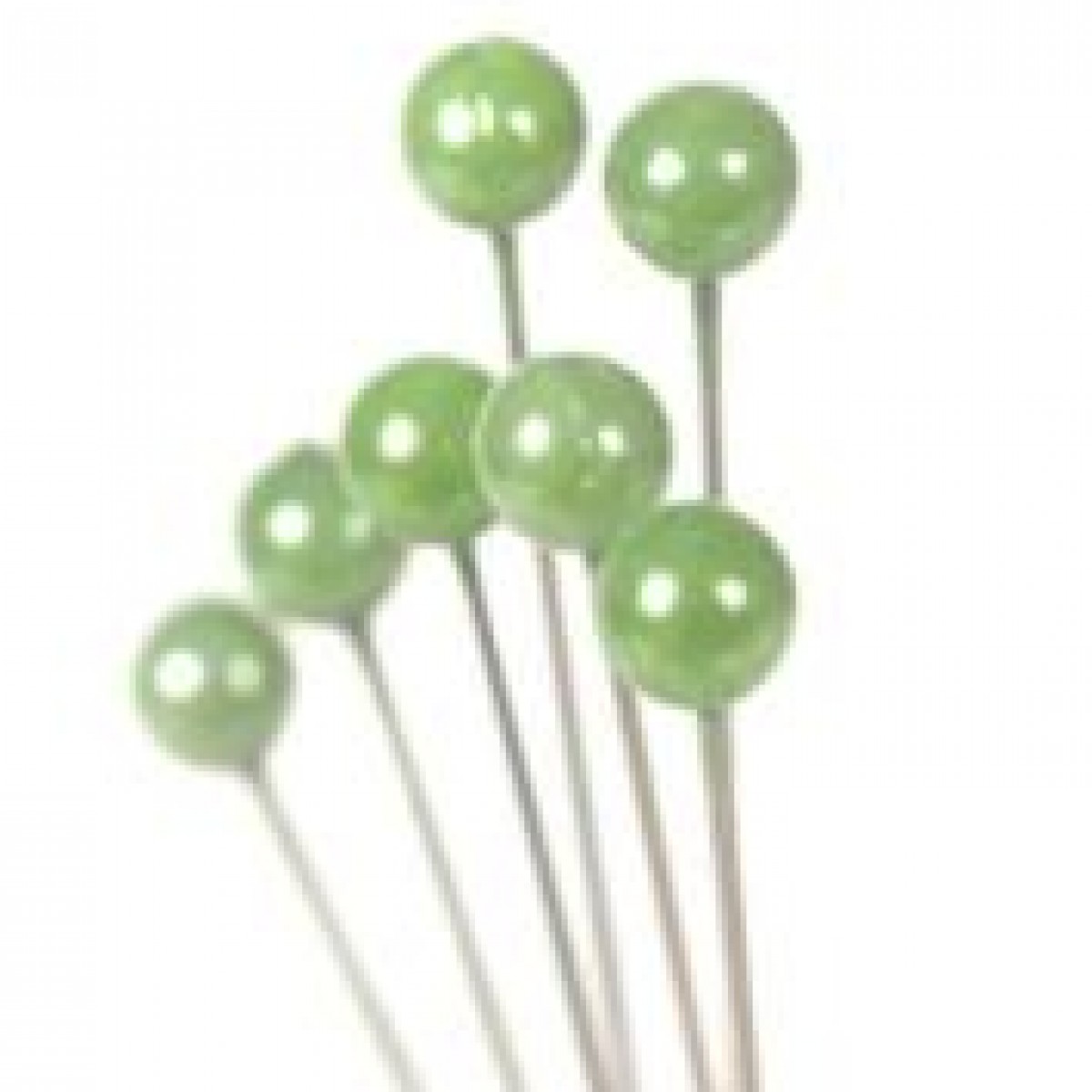 4143 Pearl Pin Apple Green 1.5inch 144 Pins