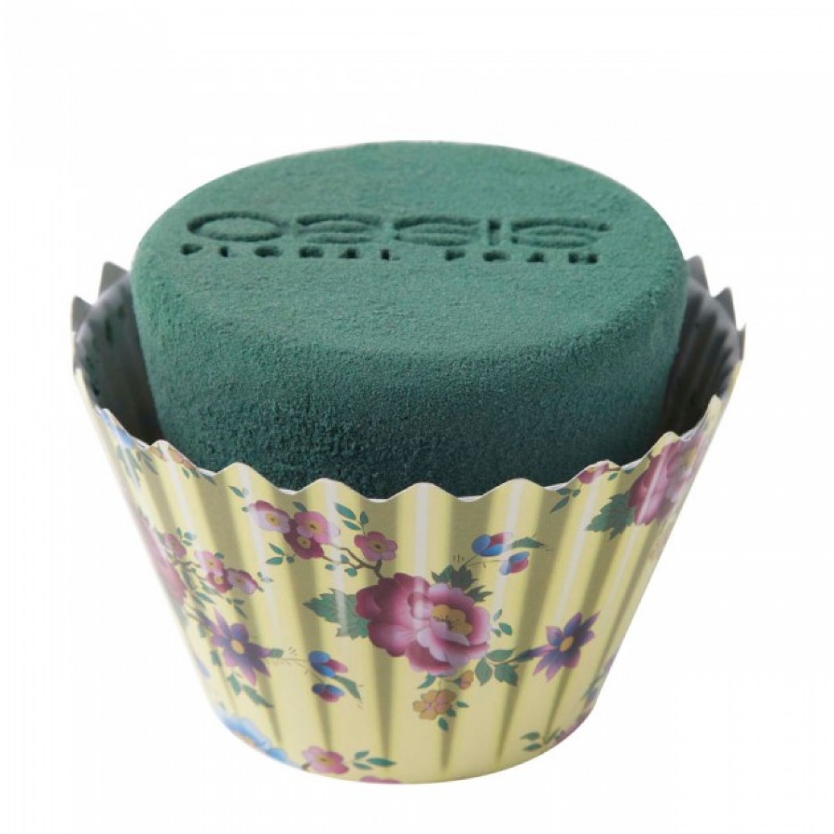 Cupcake 120mm (1 No) Oasis Floral Foam Shape With Skirt