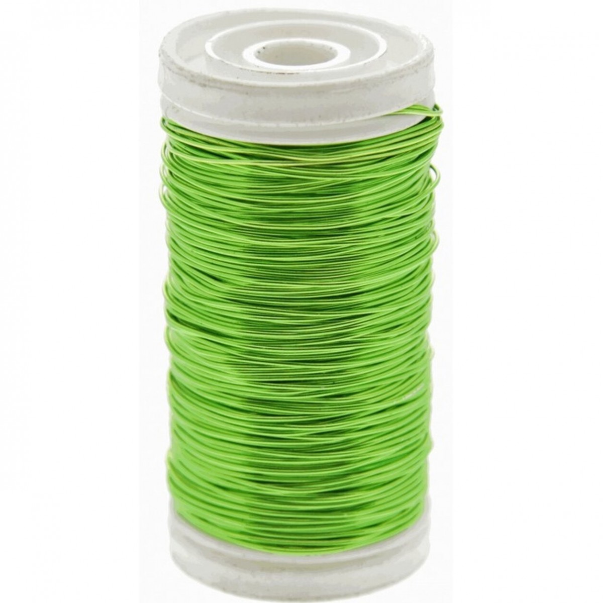 4088 Metallic Wire Lime Green 24guage 50mtr 1 No