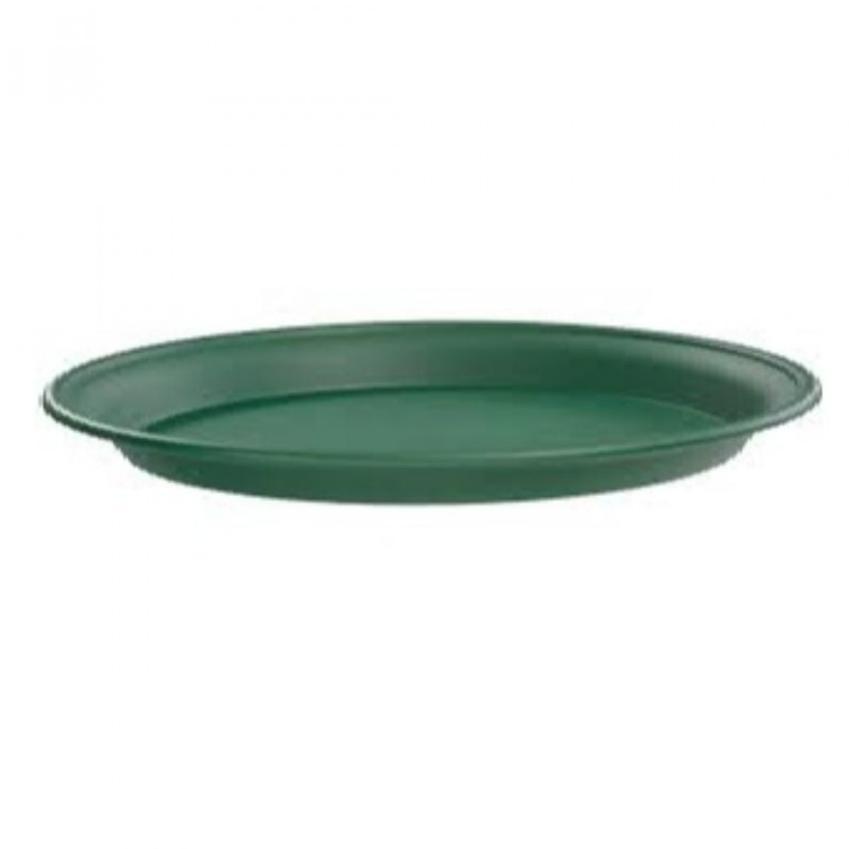 5428 28CM Plastic Tray Green - 10 No