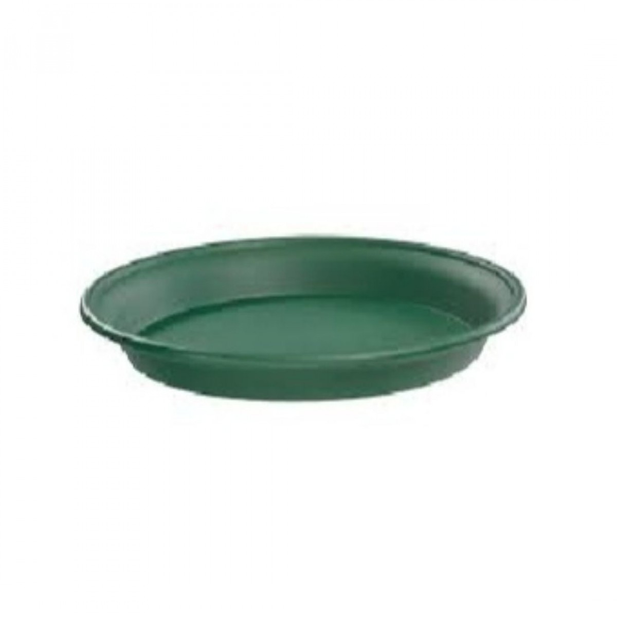 5424 24CM Plastic Tray Green - 10 No