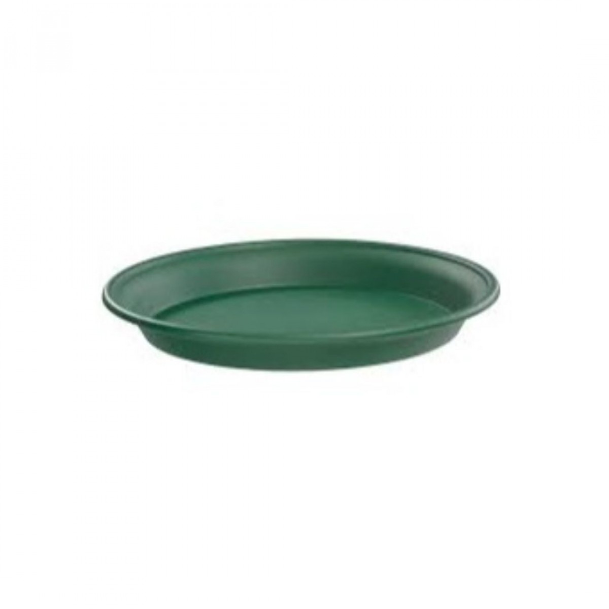5422 22CM Plastic Tray Green - 10 No