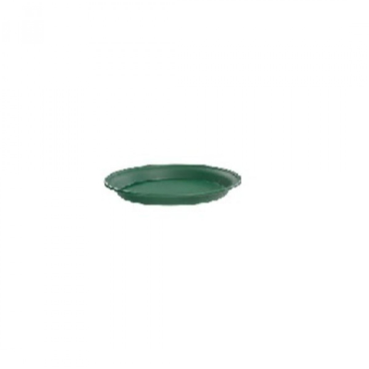 5414 14CM Plastic Tray Green - 10 No