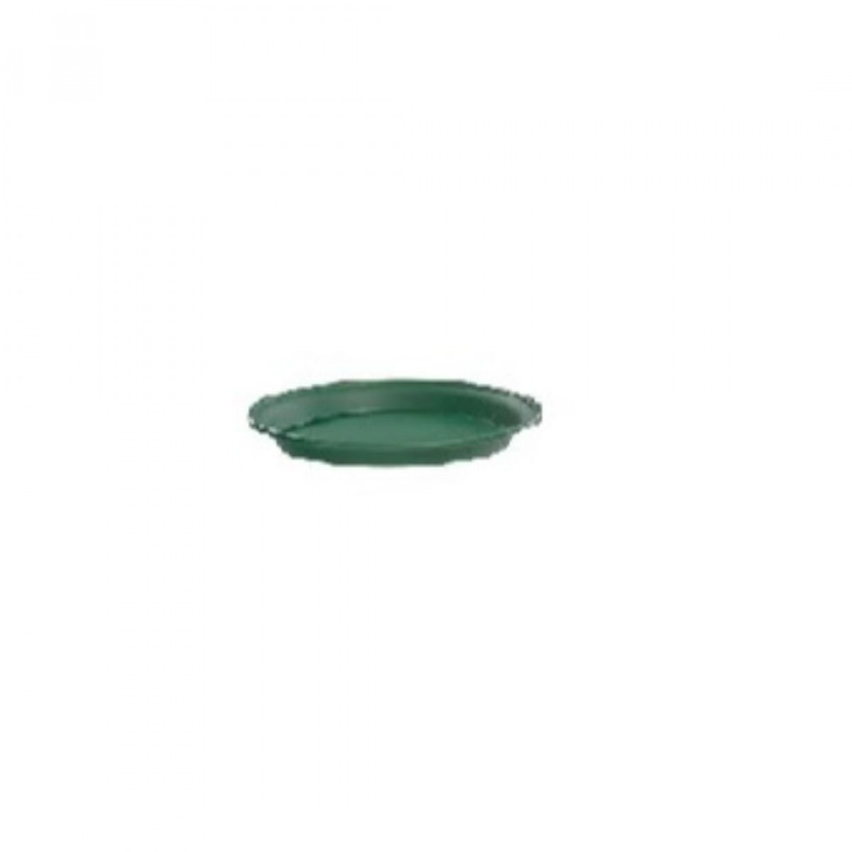 5412 12CM Plastic Tray Green - 10 No