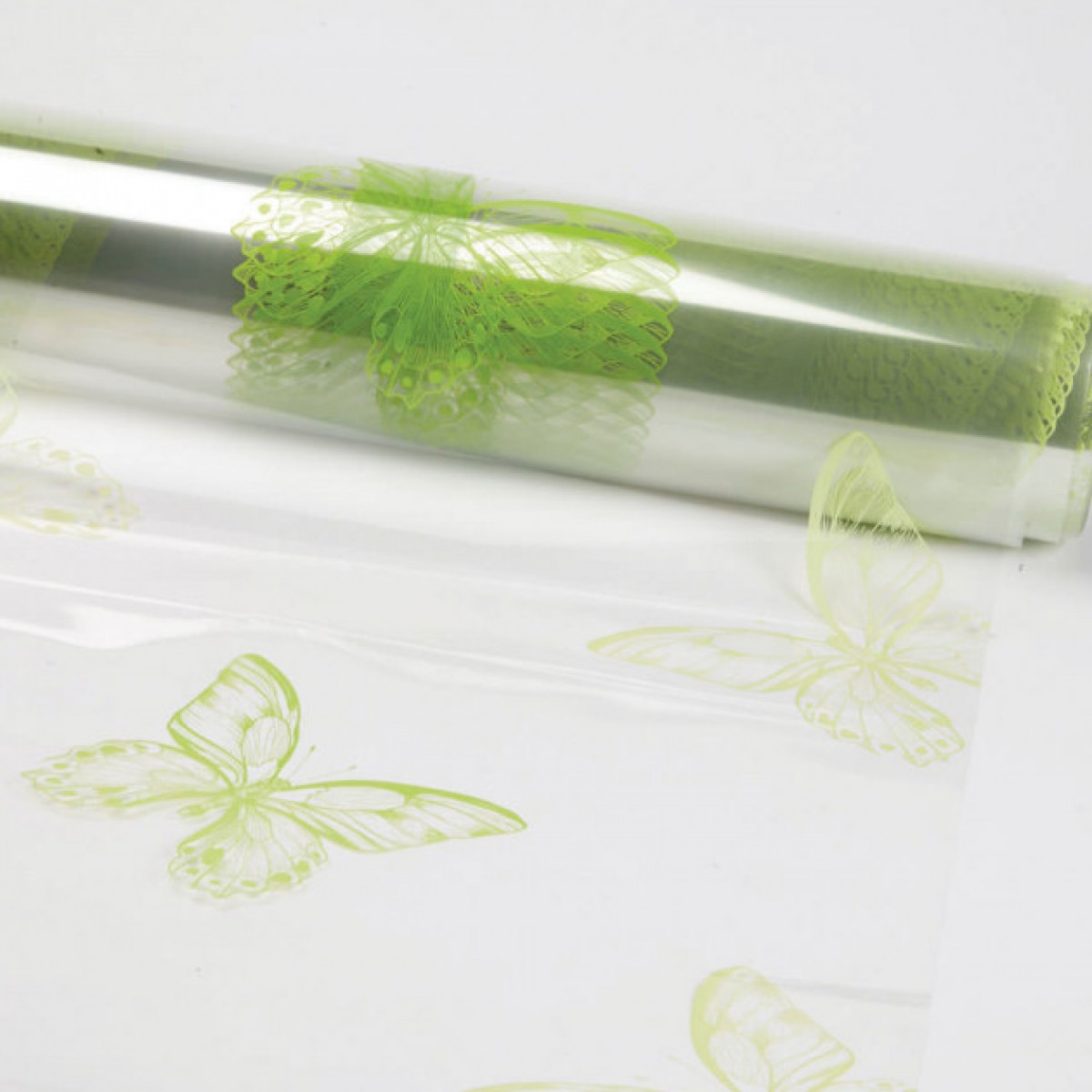 7004 Butterflies Green 80cmx25m Film - 1 Roll