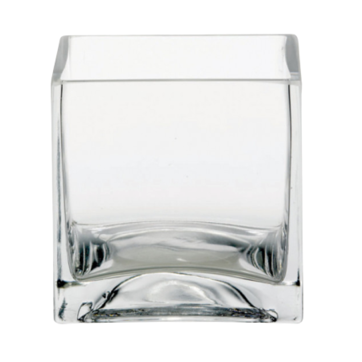 5111 Cube Clear 13x13x13cm Acrylic Vase - 1 No
