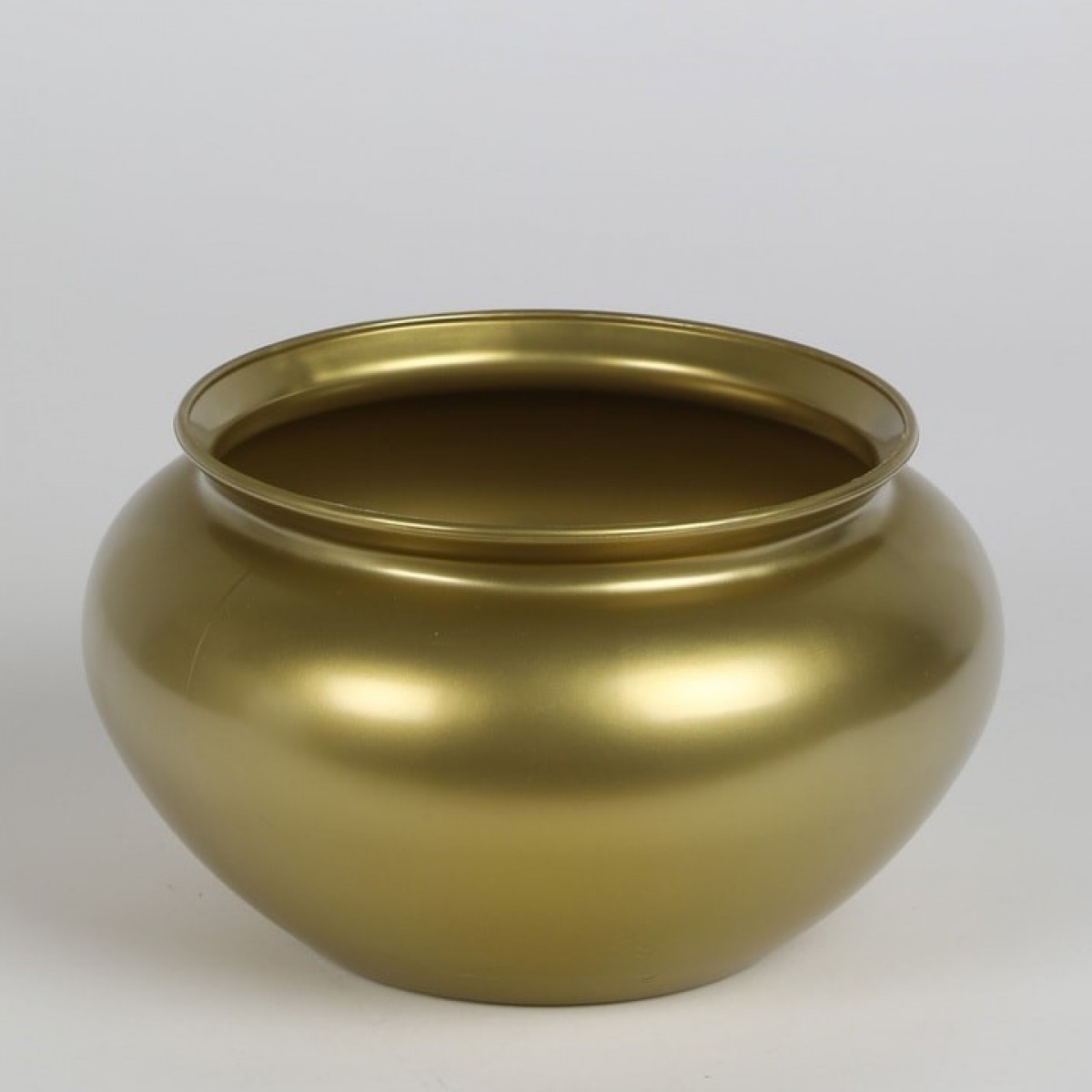 5134 Daily Design Bowl Gold 13x10cm Acrylic Container - 1 No