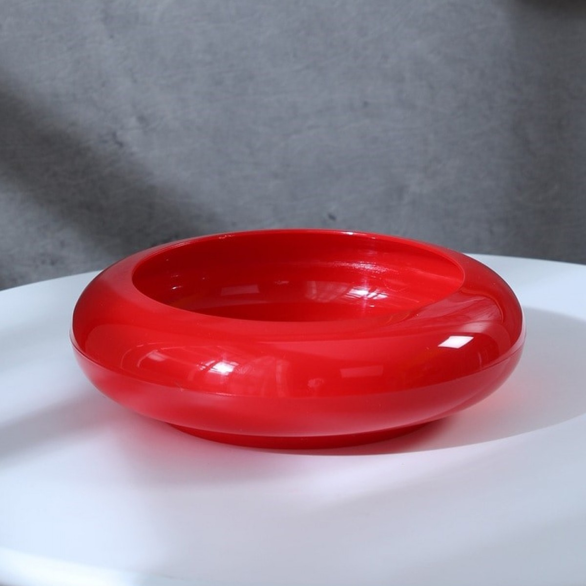 5138 Nappy Bowl Reb 15x6cm - Acrylic Container - 1 No