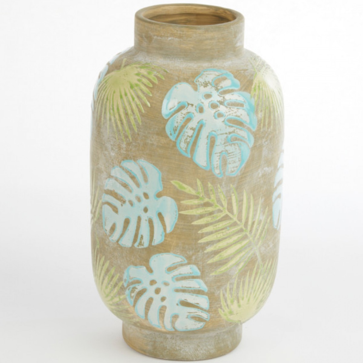 Ceramic Iquitos Vase 16cmX16cmX28cm