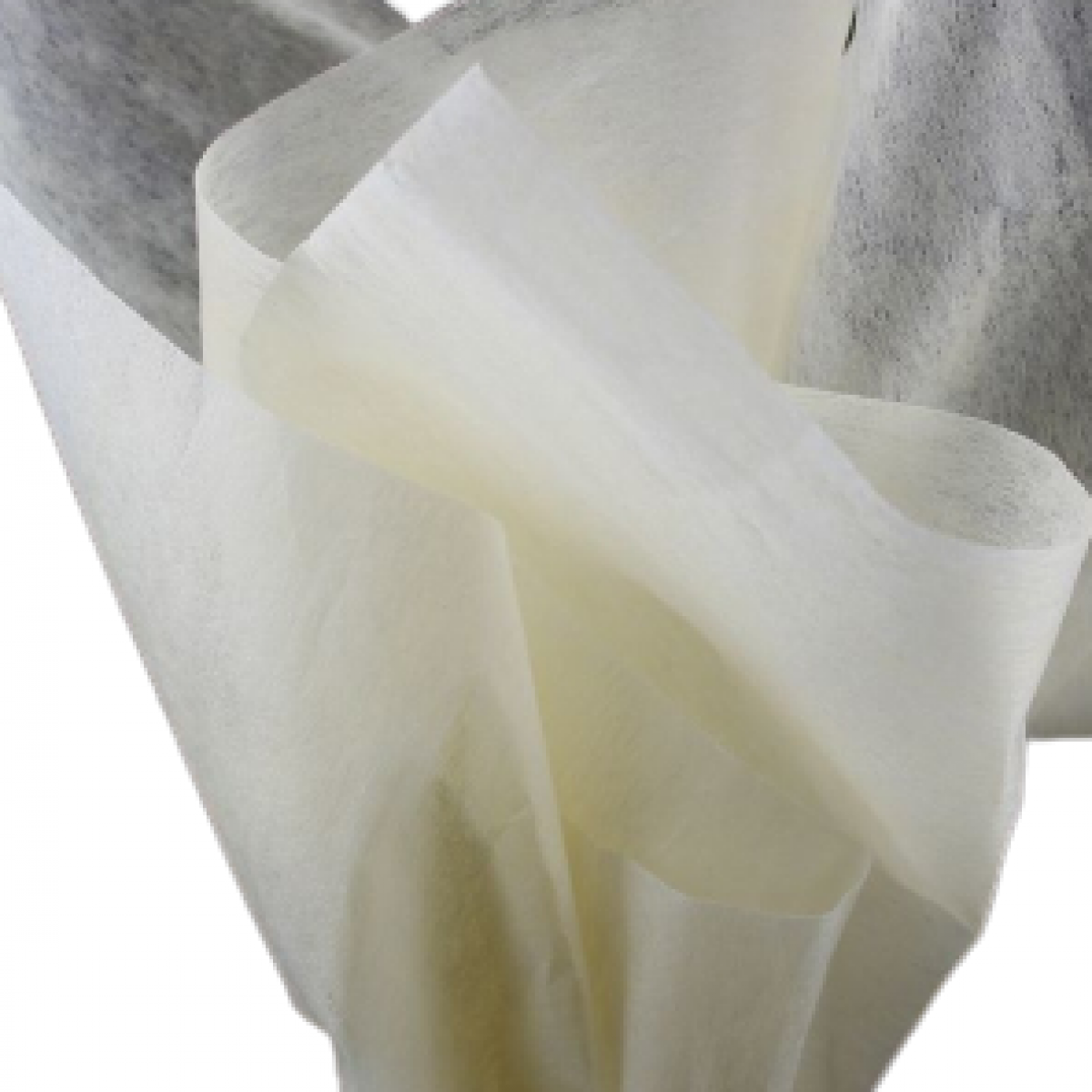 7512 Ivory 75cmx60cm Tissue Floral Wraps - 100 Sheets