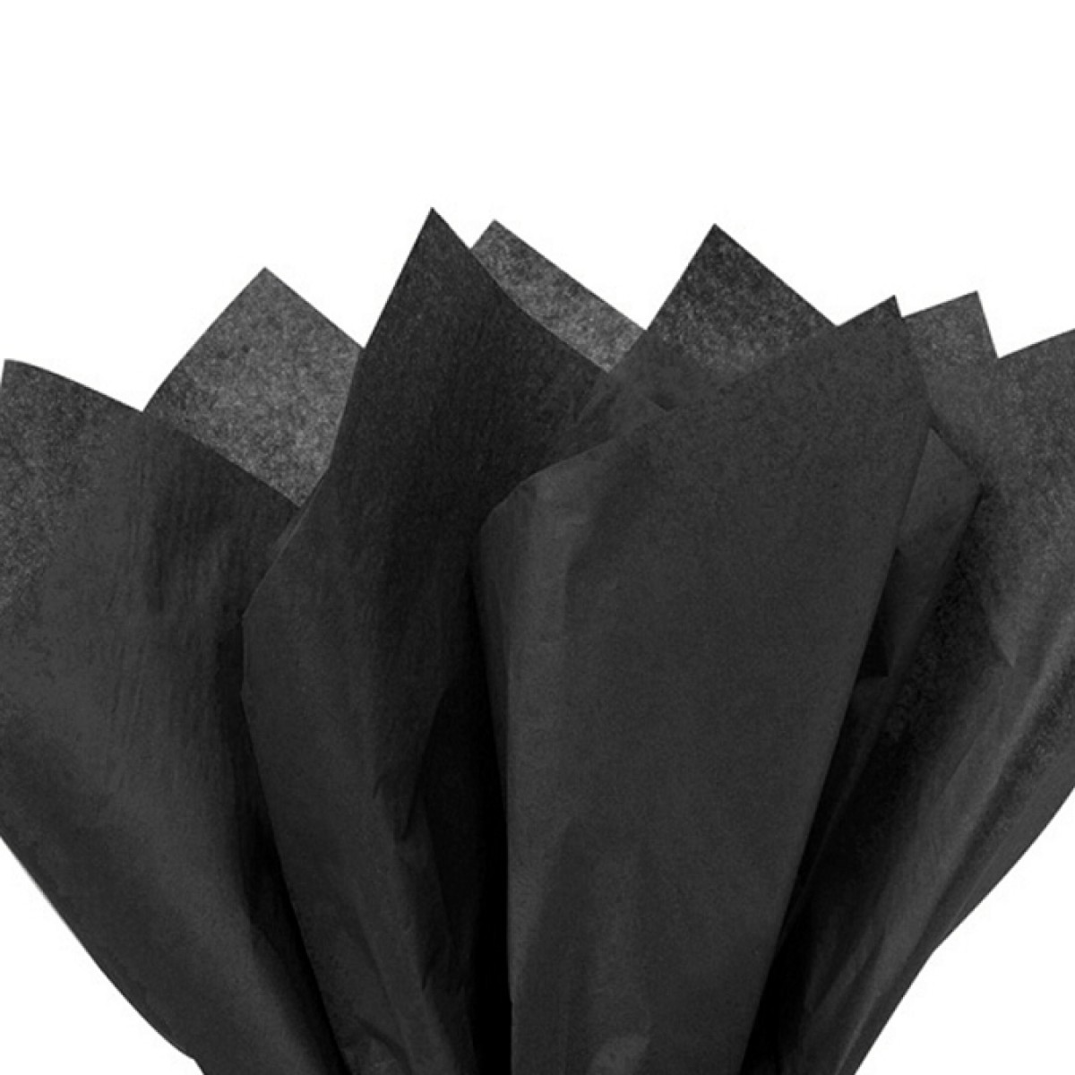 7523 Black 24x28inch Tissue Floral Wraps - 100 Sheets