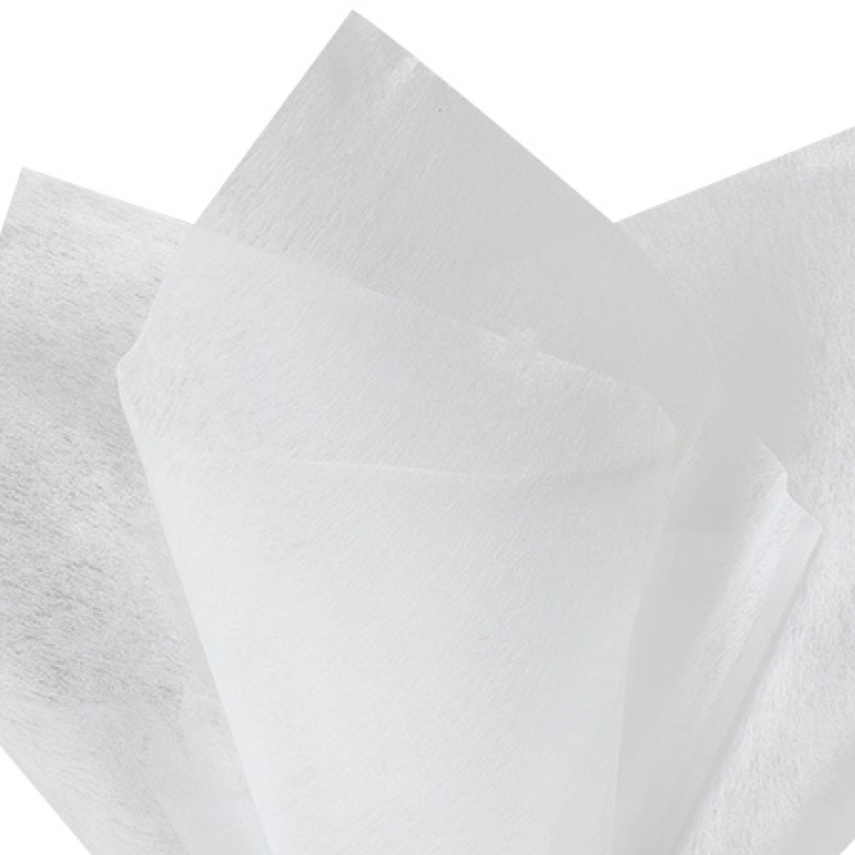 7524 White 24x28inch Tissue Floral Wraps - 100 Sheets