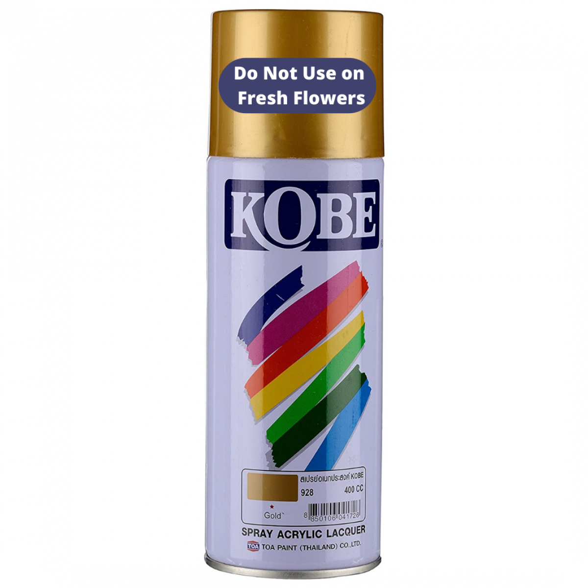 928 Gold KOBE Acrylic Lacquer Spray 400cc