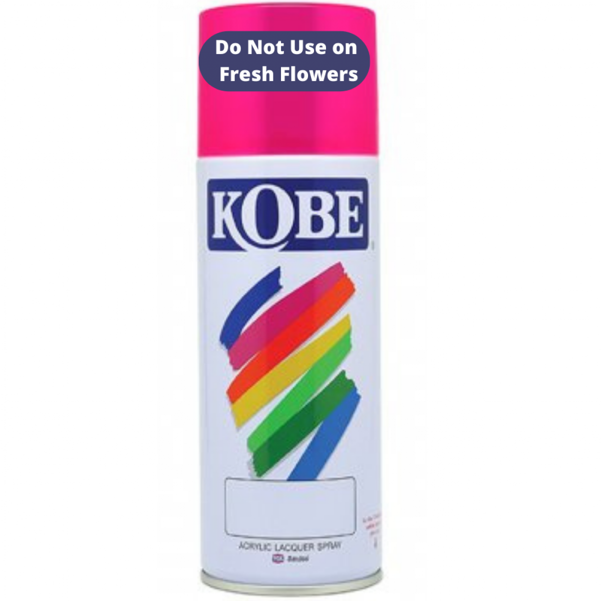 F6 Fluorescent Pink KOBE Acrylic Lacquer Spray 400cc