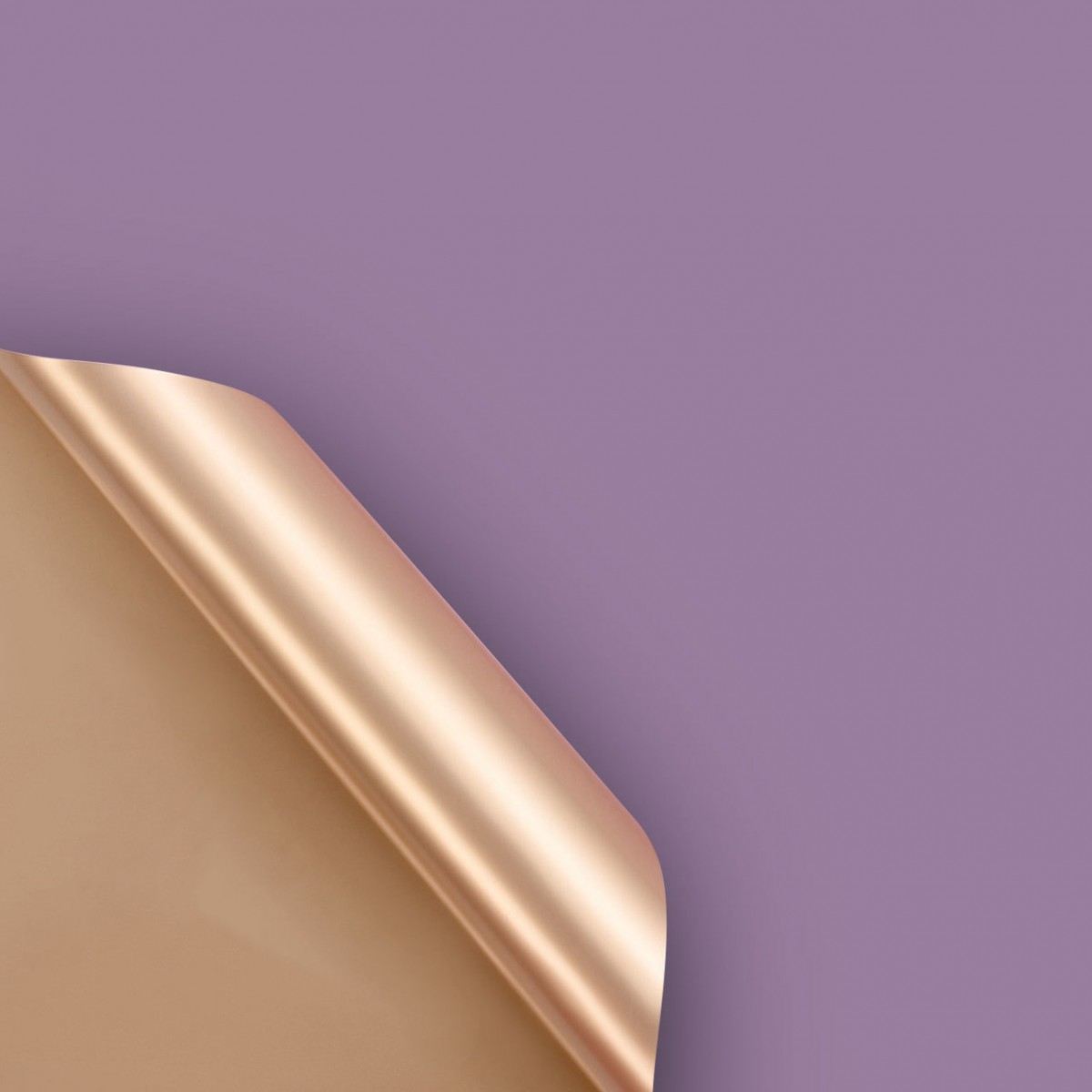 7605 Purple & Gold Double Side 58x58cm (20 Sheets)