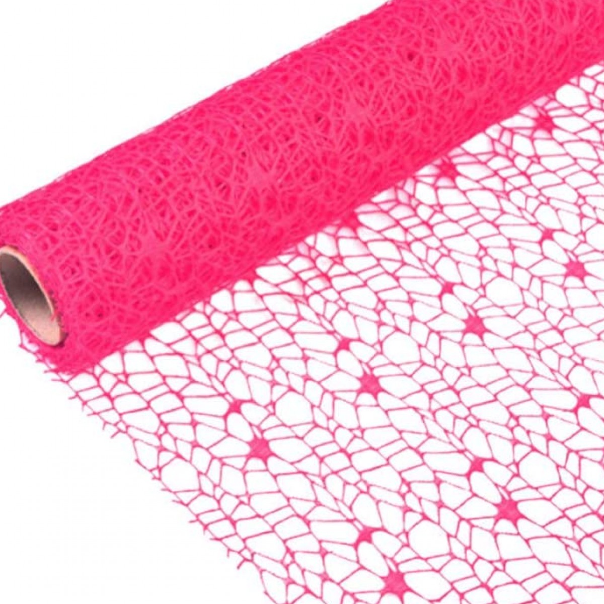 7413 Strong Pink 50cmx10y Spider Mesh Roll (1 No)