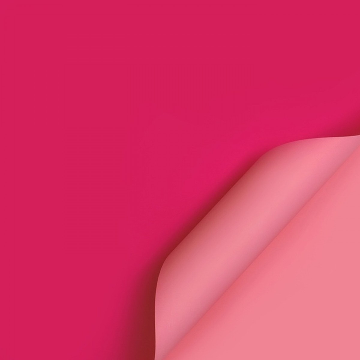 7612 Light Pink & St Pink Double Side 58cmx58cm Sheet (20 Sheets)