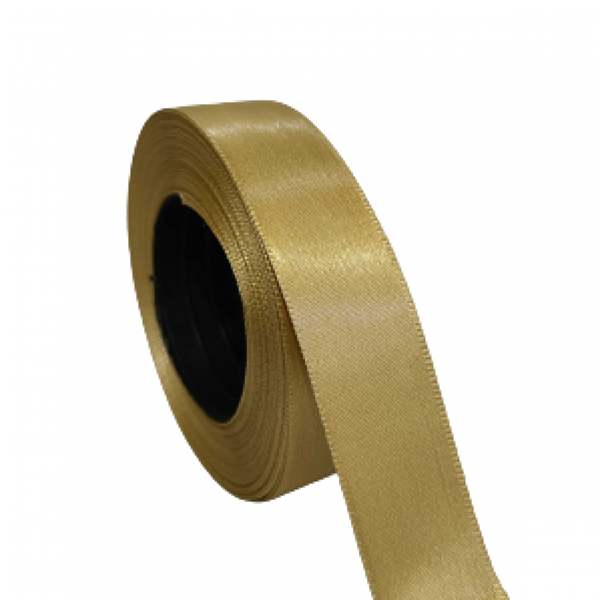 4679 Gold Satin Ribbon Double Sided 25mmx18mtr ( 1 No )