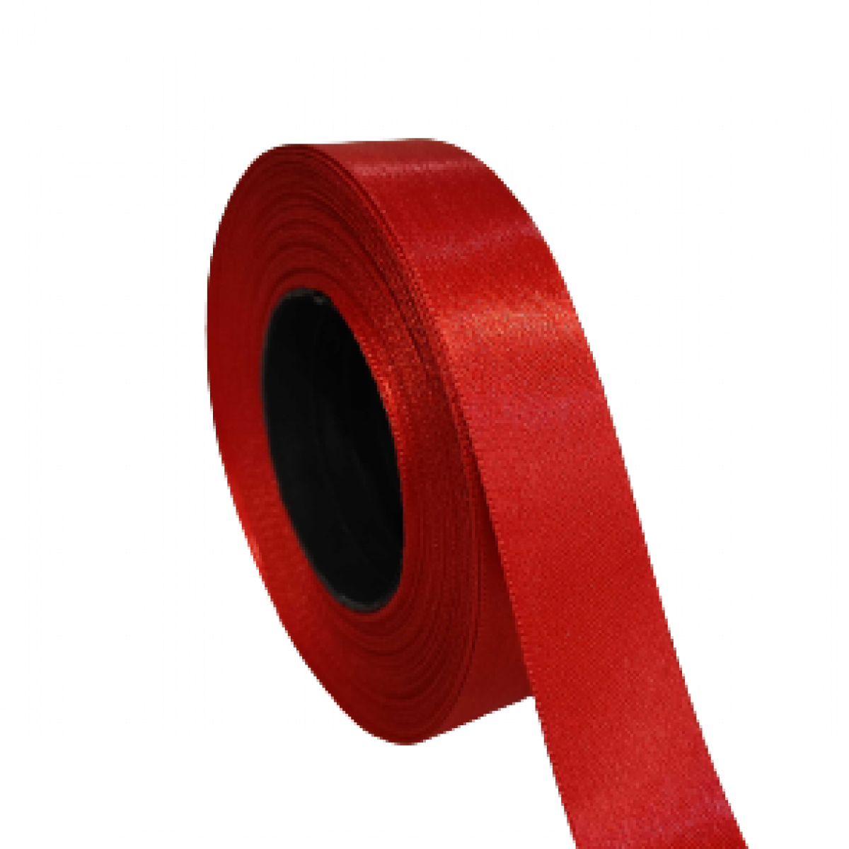 4676 Red Satin Ribbon Double Sided 25mmx18mtr ( 1 No )