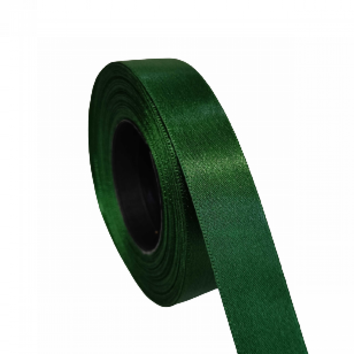 4675 Dark Green Satin Ribbon Double Sided 25mmx18mtr ( 1 No )