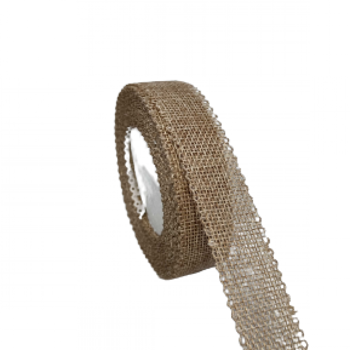 4660 Natural Light Jute Ribbon 25mmx9mtr ( 1 No )