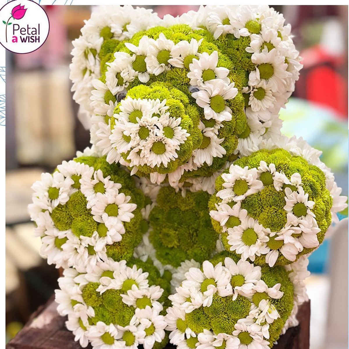 3d teddy bear floral foam on sale