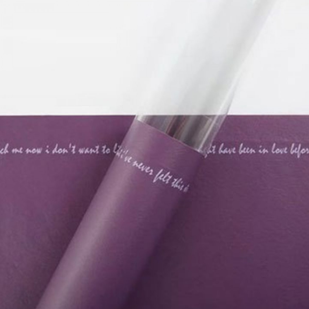 7813 Dark Purple Transparent Border Print 58x58cm (20 Sheets)