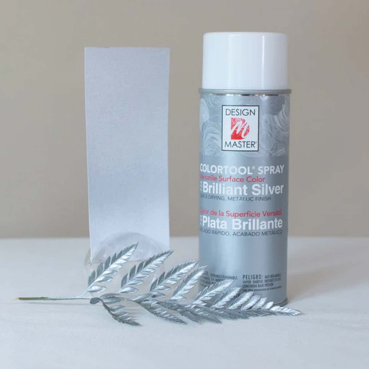 734 Brilliant Silver Paint DM Metallic Colour Spray Paint - 1 No