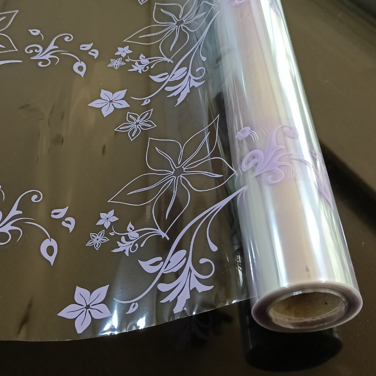7065 Fiori Lilac 80cmx25m  50mic Film - 1 Roll