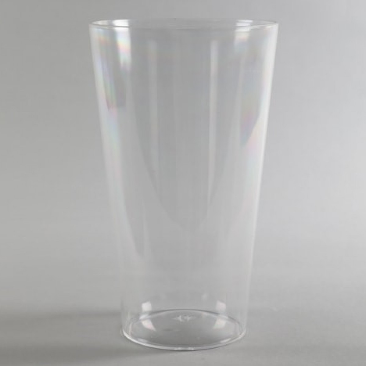 5123 Conical Clear 15x25cm Acrylic Vase - 1 No
