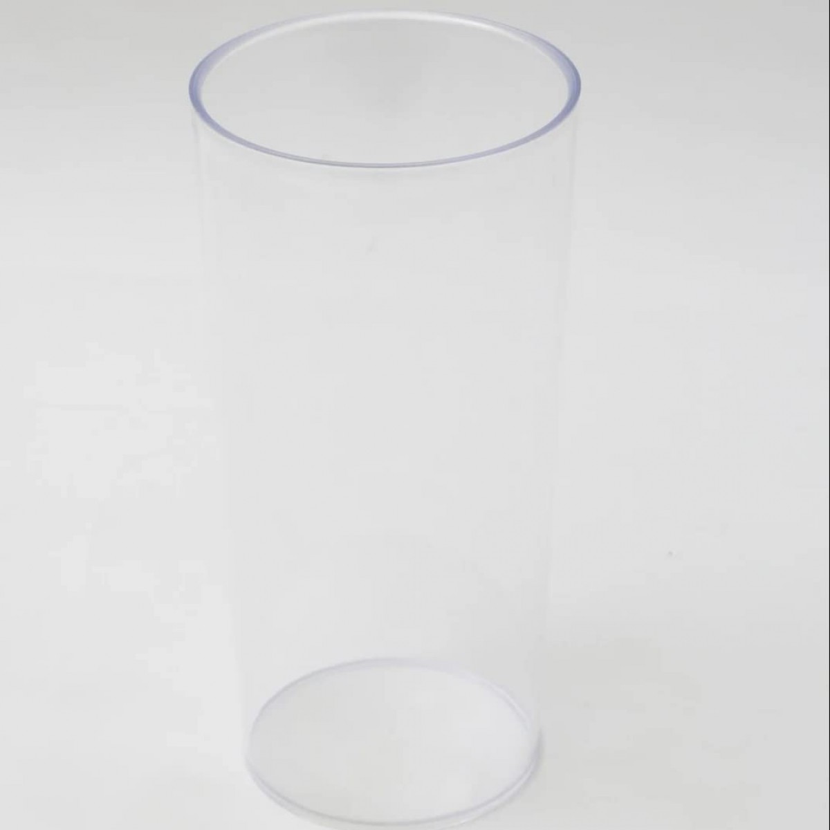 5116 Cylinder Clear 12x25cm Acrylic Vase - 1 No