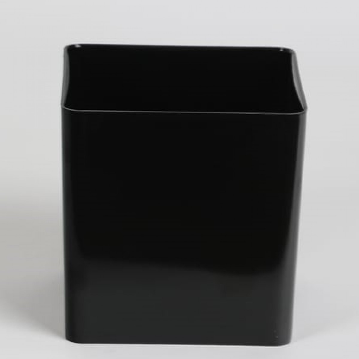 5112 Cube Black 13x13x13cm Acrylic Vase - 1 No