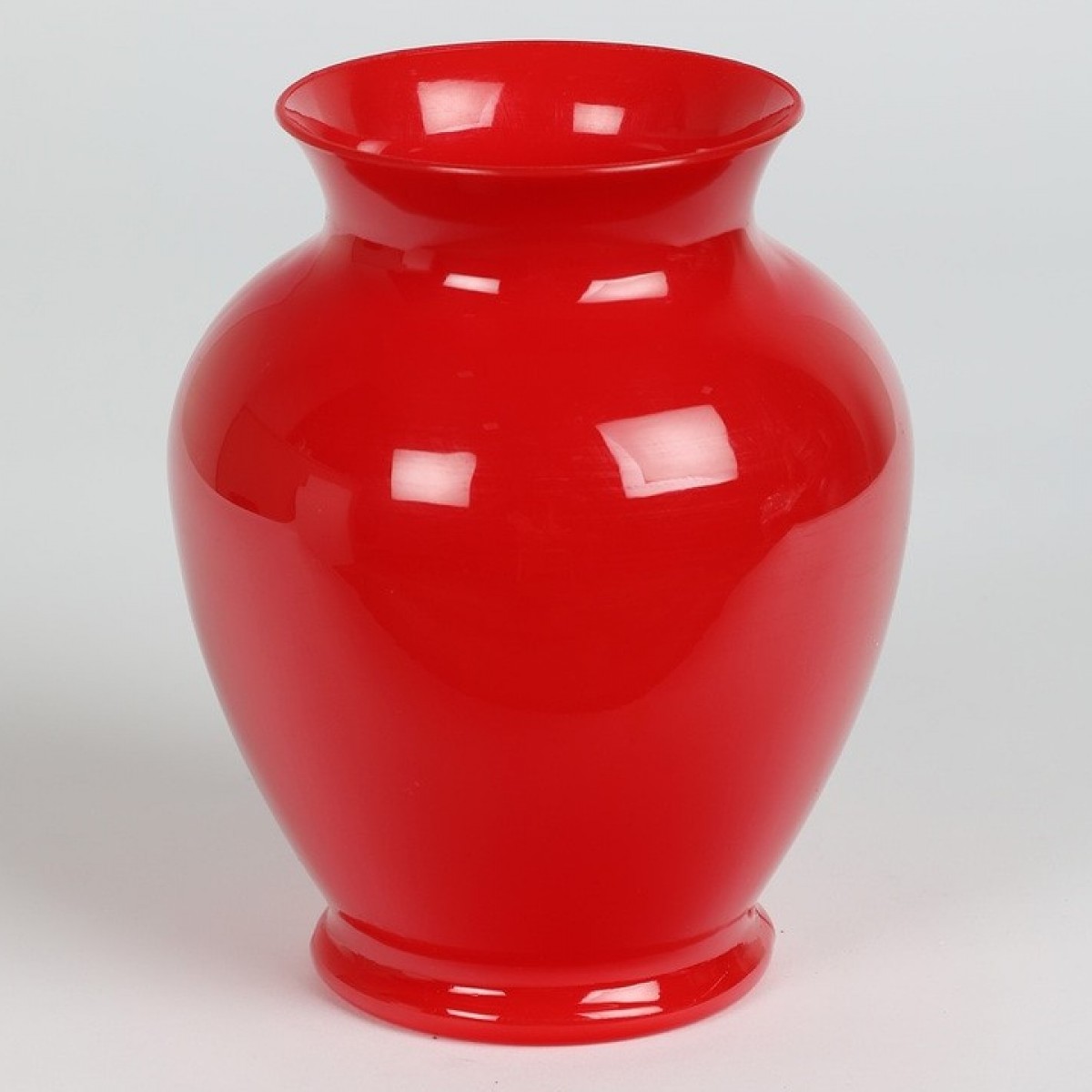 5105 Ginger Red 9x16cm Acrylic Vase - 1 No