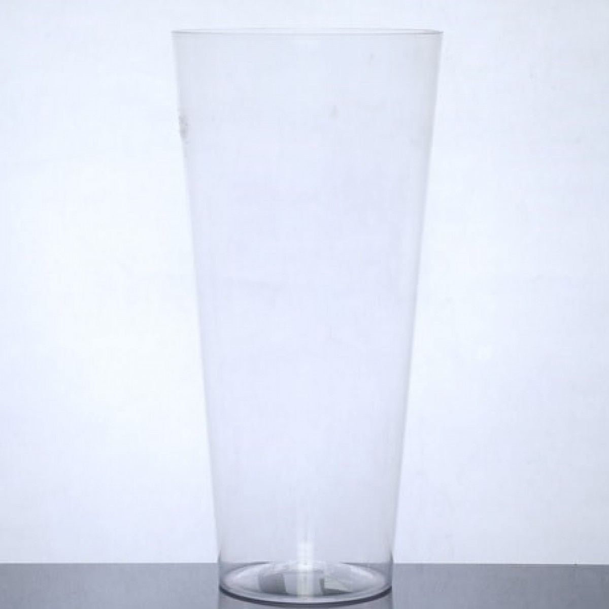 5125 Conical Clear 17x35cm Acrylic Vase - 1 No