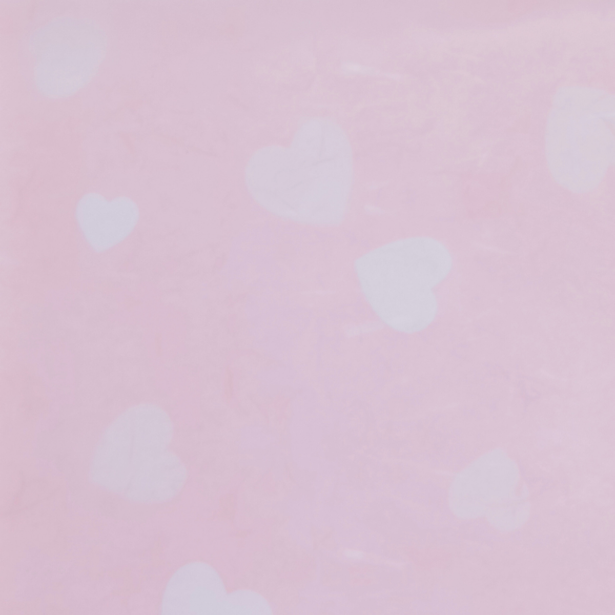 7627 Pink Solid Heart Print 58x58cm (20 Sheets)