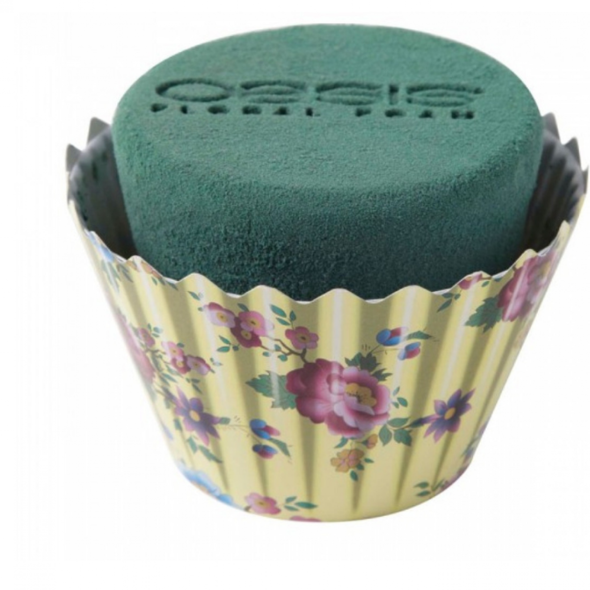 Cupcake 120mm (1 No) Oasis Floral Foam Shape With Skirt