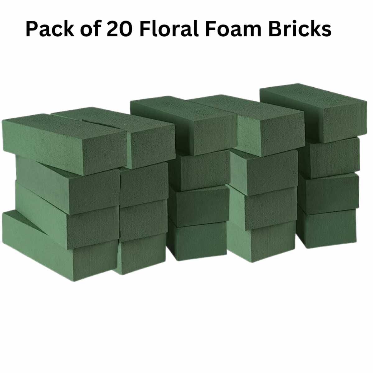 OASIS Midnight Floral Foam Standard Brick - 3 X 4 X 9 Twin Pack