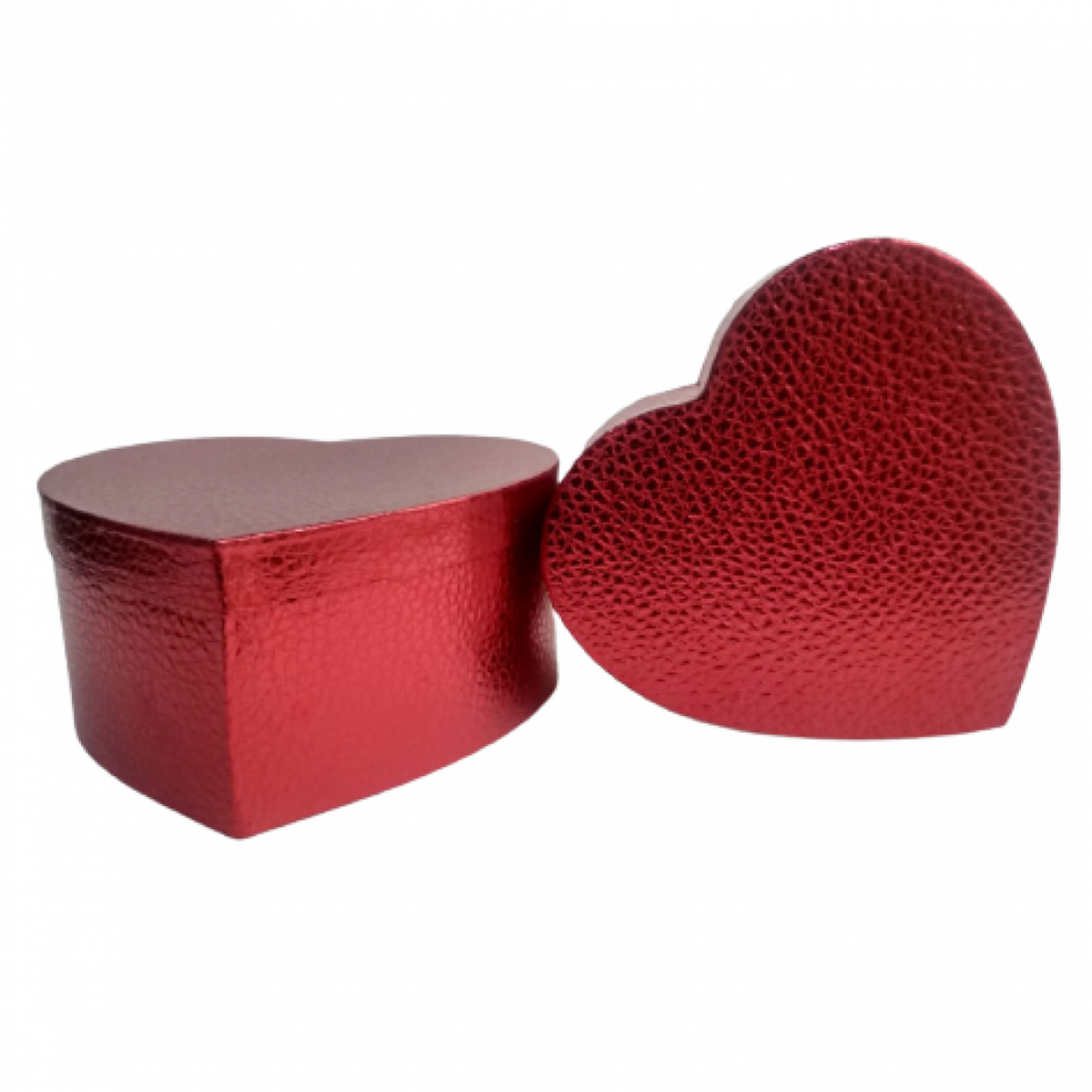 5001 Ruby Heart (16 Sets) Red Texture Paper Gift Box Lined