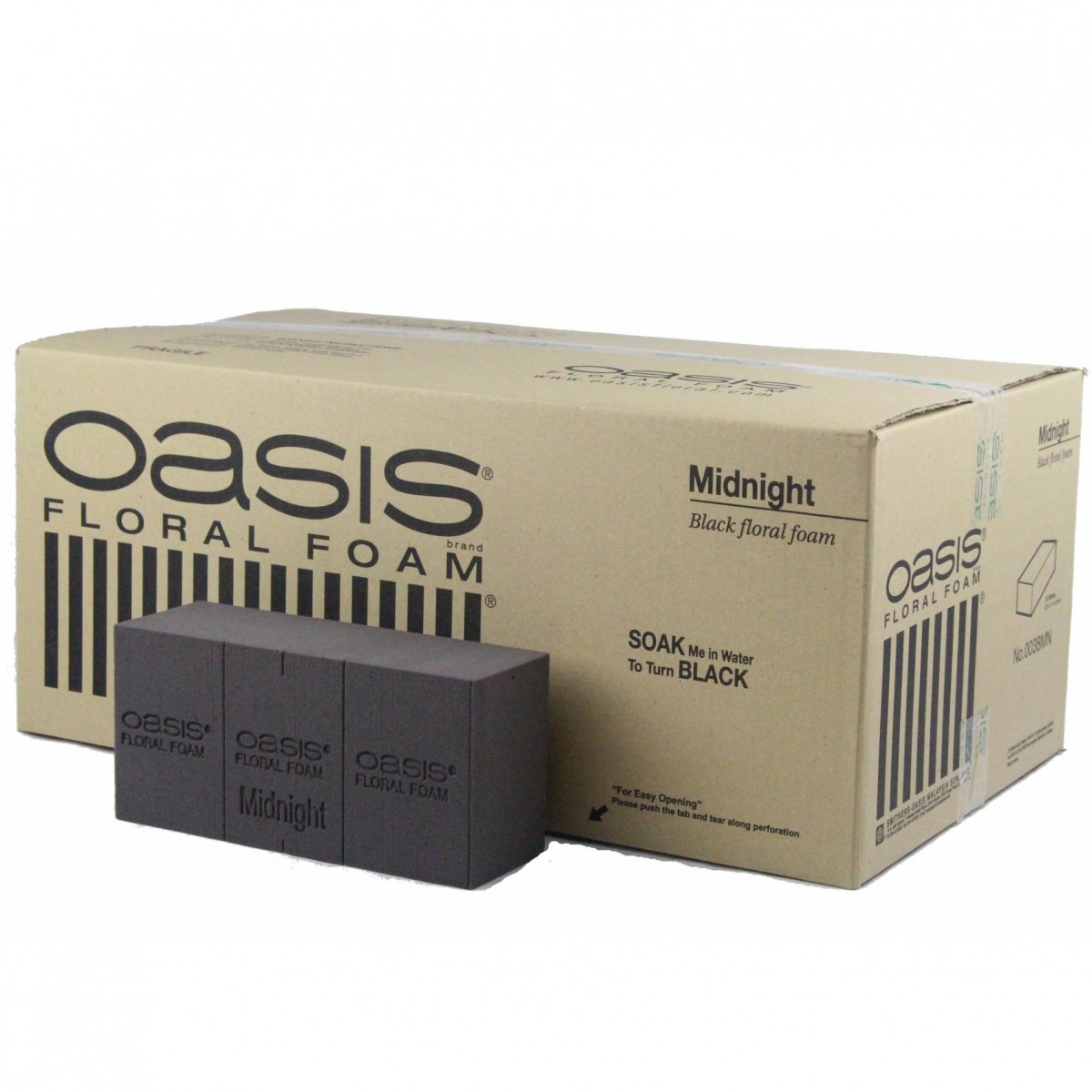 Midnight Brick (20 Nos) Oasis Floral Foam